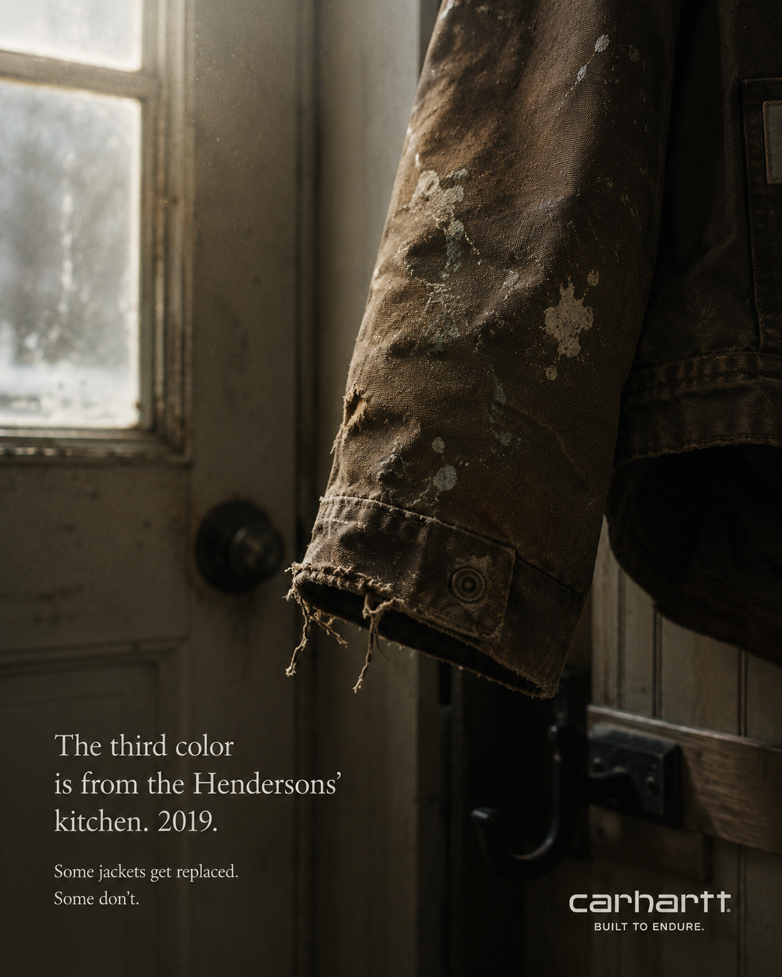 Carhartt campaign concept derived from a persona story.