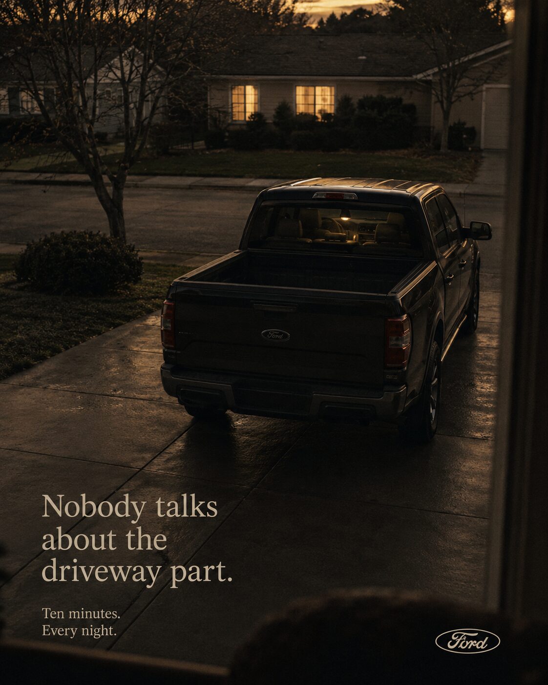 Ford campaign concept derived from a persona story.