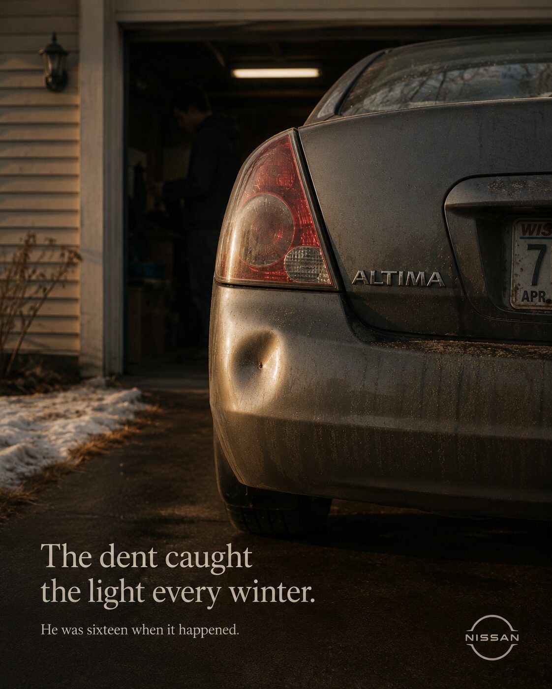 Nissan campaign concept derived from a persona story.